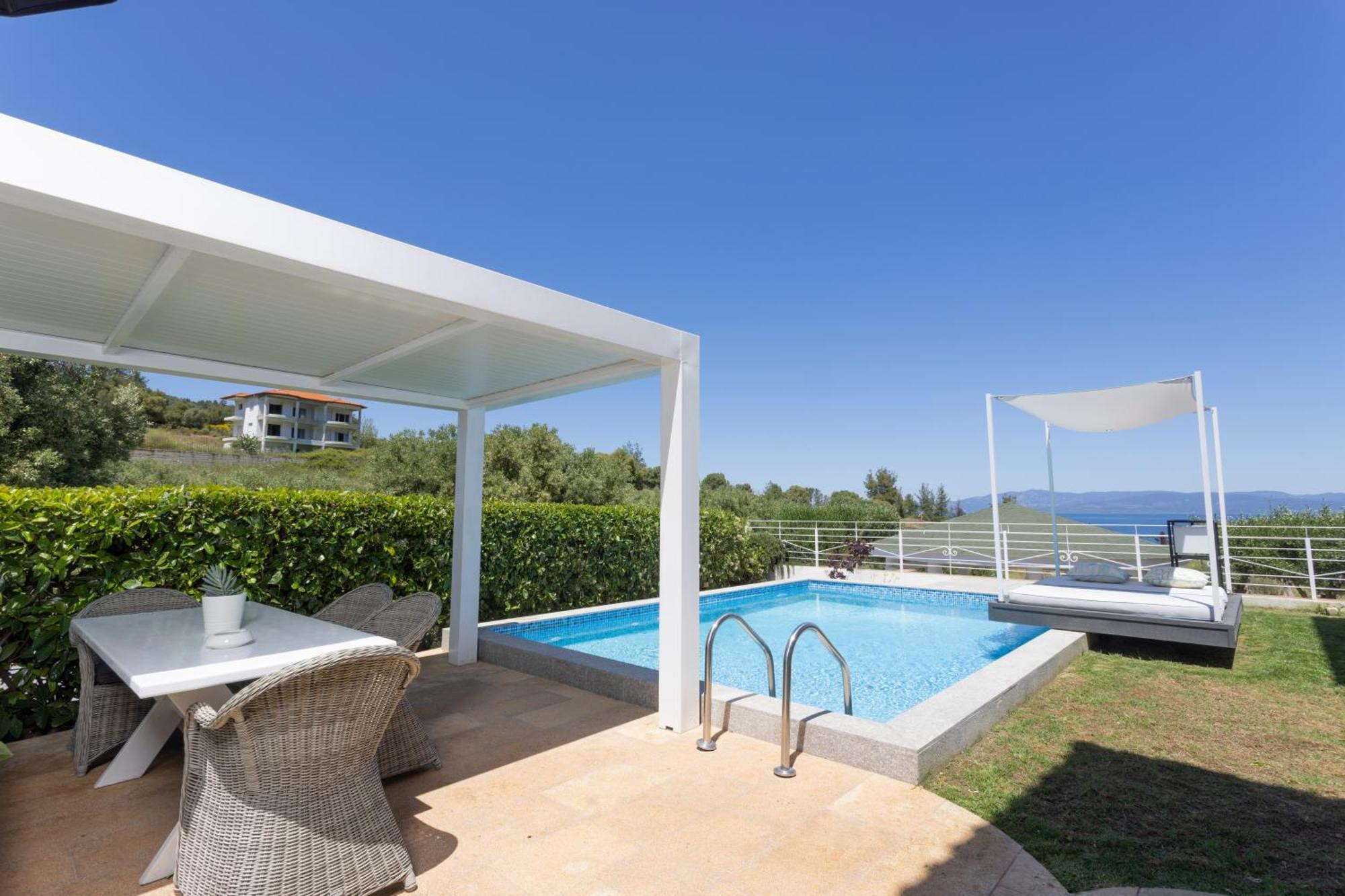 Villa D'Oro - Luxury Villas & Suites Paliouri Værelse billede