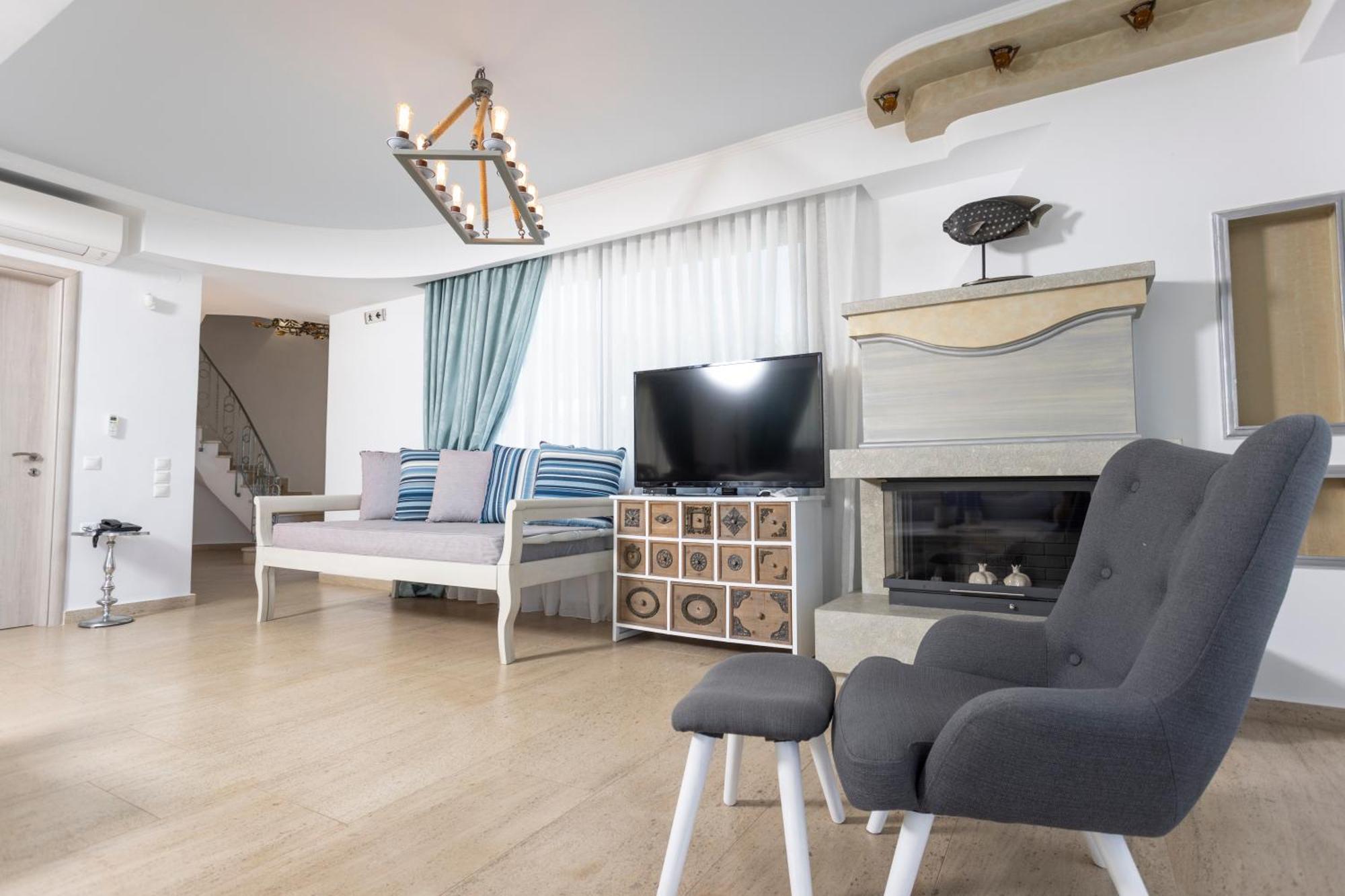 Villa D'Oro - Luxury Villas & Suites Paliouri Værelse billede